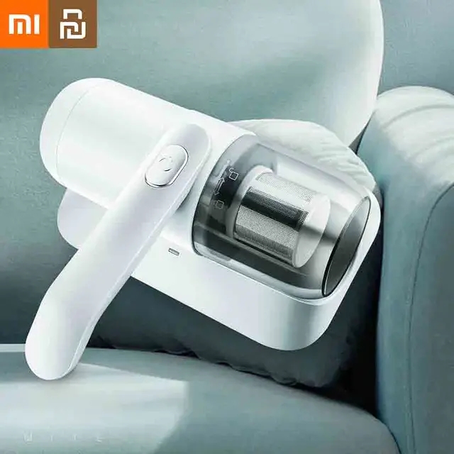 Xiaomi Youpin Mite Remover Handheld Stainless Steel Filter Multiple Filters UV Automatic Sterilization Wireless Cleaner Bedding