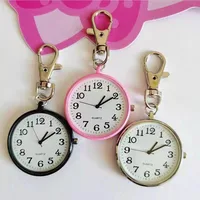 Nouvelle petite montre de poche à Quartz mignonne avec porte-clés hommes femmes montre à Quartz pour infirmières médecins étudiants montres minimalistes cadeau pour enfant 2