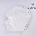 White Open mouth M
