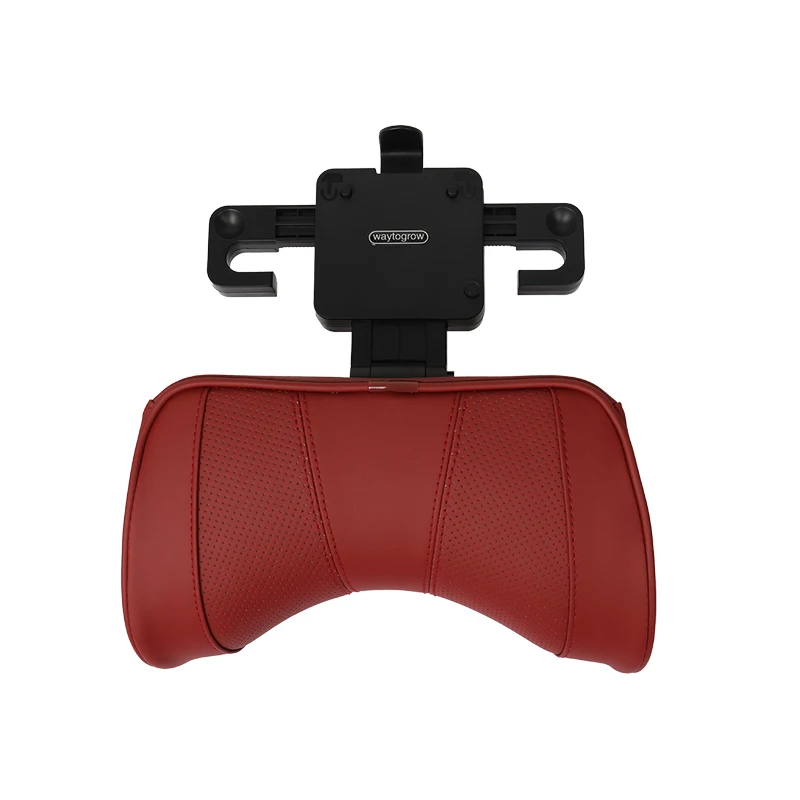 다기능 자동차 머리 받침 베개, 메모리 폼 자동차 목 베개, 지지대 경추 및 머리, 부드러운 벨벳, 조절식 높이 