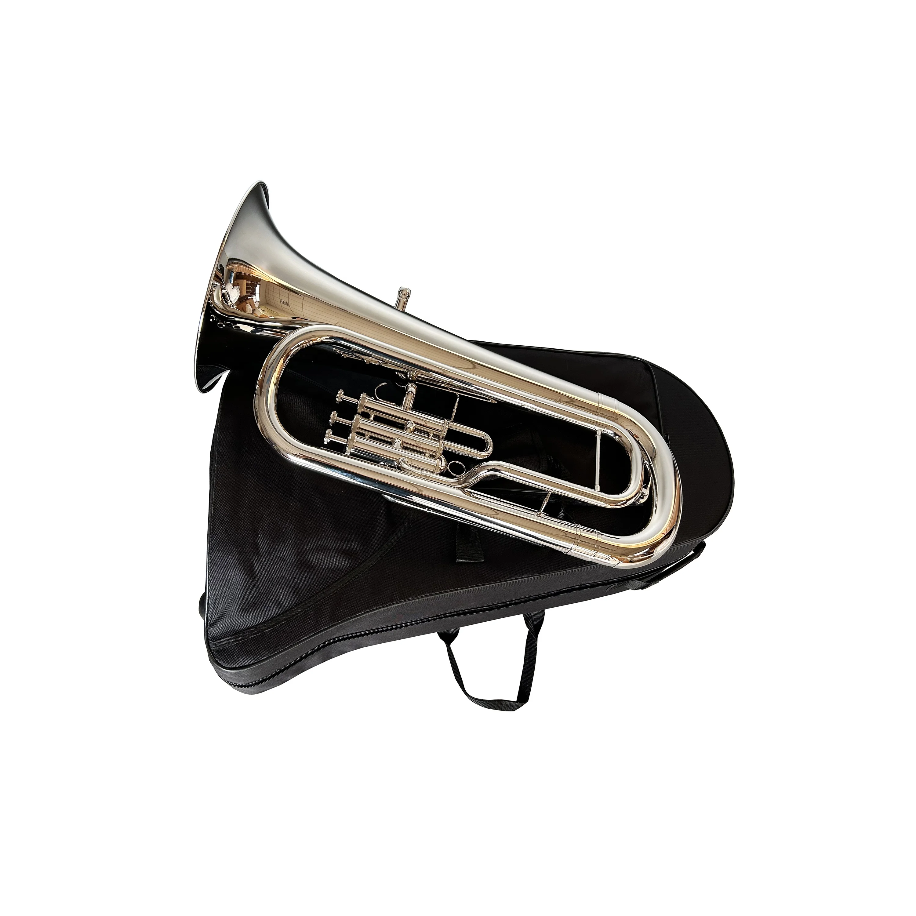 SEASOUND High Quality Nickel Plated 3 Pistons Euphonium JYEP7322N