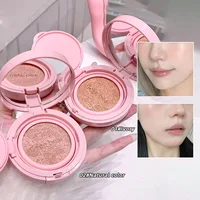 Gegebear Leather-Soft Clear Nude Cushion Cream – Lightweight Radiance, Long-Wearing Coverage; Ideal for Hydrated, Creamy Finish