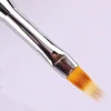 1PCS Nail Brush Rhinestone Handle Painting Pen Drawing Gradient Nail Art Pen Tool 2