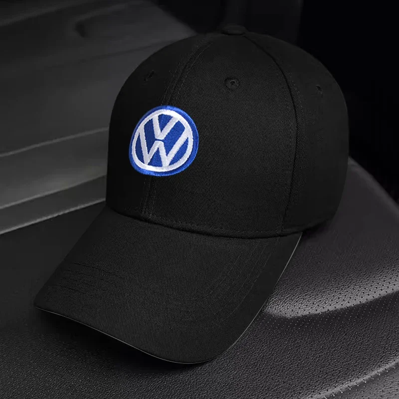Car Duck Tongue Cap Adjustable Casual 3D Hat For Volkswagen VW GOLF Polo Tiguan PASSAT car cap
