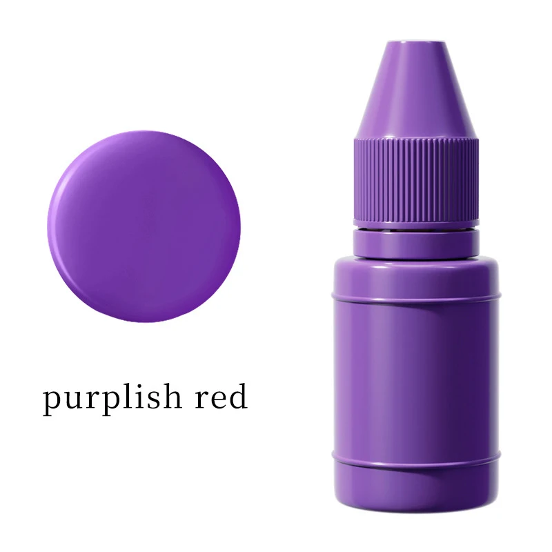 Inkpad Flash Refill 10ml Fast Drying Stamping Ink Photosensitive Stamp Oil Gift Accessories For Rubber Stamp Office Wedding