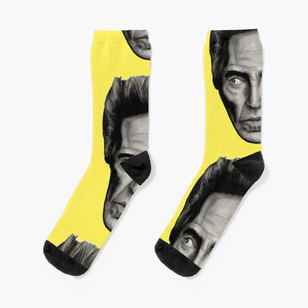 

Christopher Walken Socks hip hop gym men cotton high quality hiphop Boy Child Socks Women's