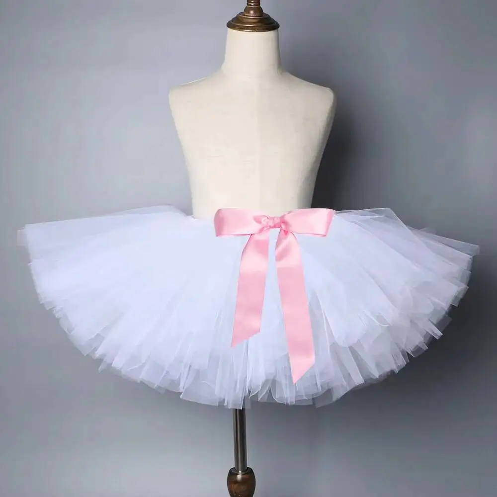 Baby Mädchen Rosa Weiß Hase Tutu Rock Outfit für Kinder Ostern Festival Kostüm Tier Kaninchen Flauschige Ballett Tutus mit Ohren Schwanz – Detail 14