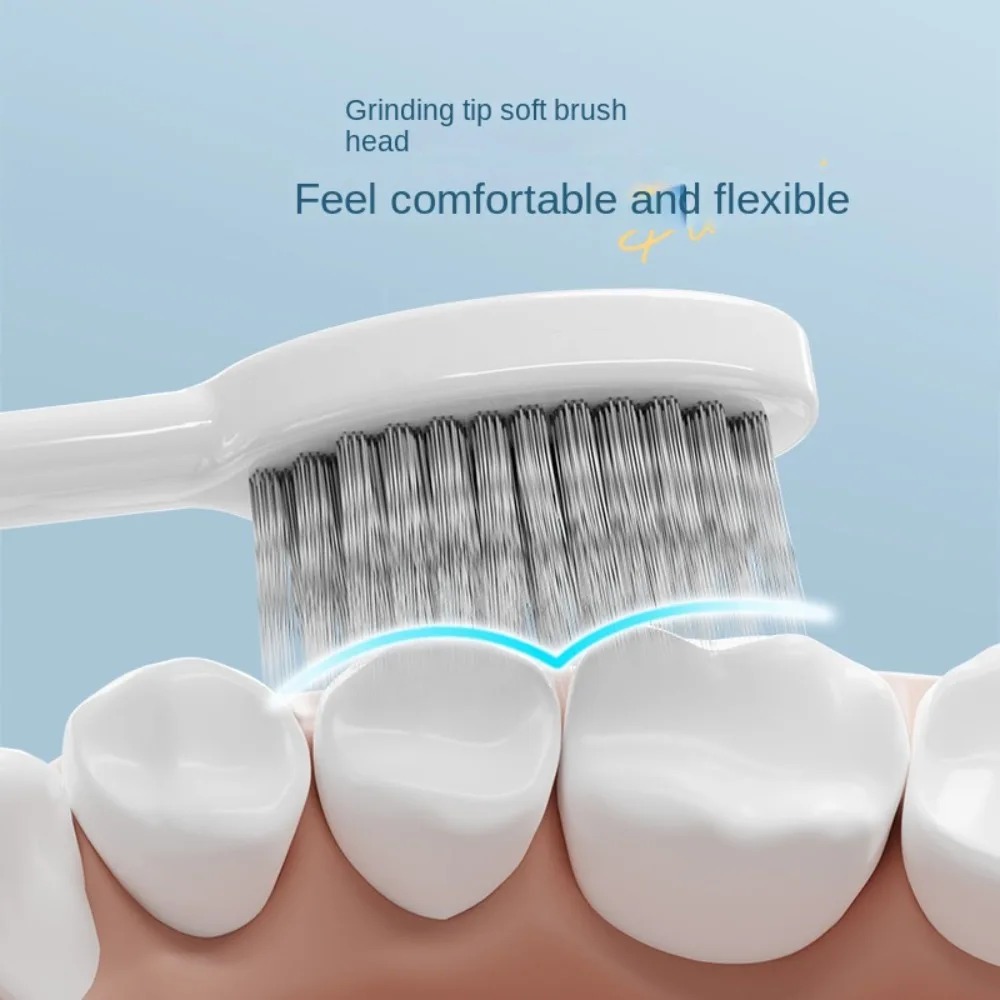 새로운 휴대용 접이식 칫솔 부드러운 건강 칫솔 세트 창의적인 청결 도구 여행용