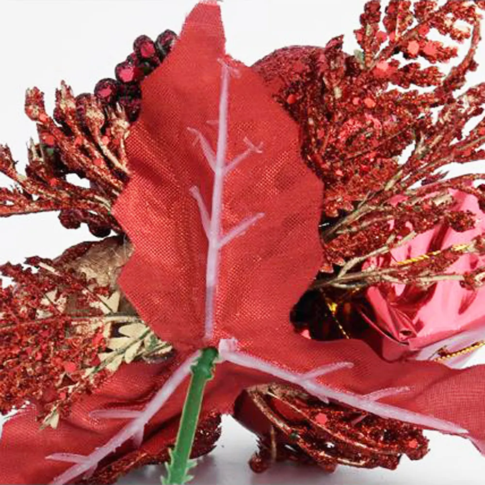 Christmas Tree Cutting Christmas Ball Pine Cone Simulation Decoration Christmas Party Decoration Supplies For Family Gathering