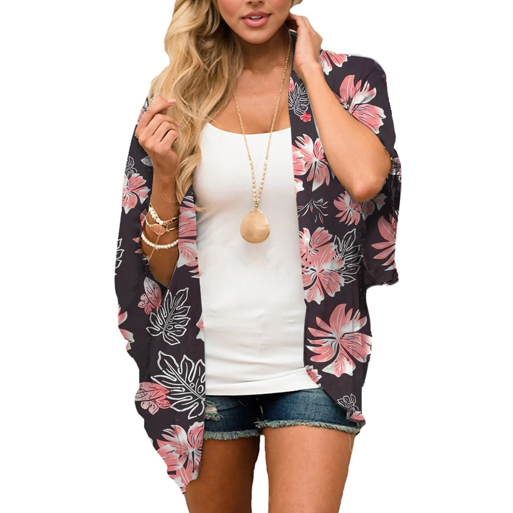 

Новинка 2023, женские бикини, Пляжная накидка с цветочным принтом, сексуальная короткая пляжная одежда с открытым небом, купальный костюм, пляжная юбка