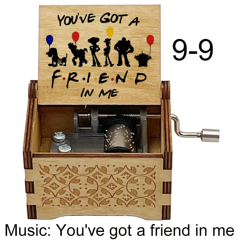You've Got A Friend In Me anime Music Box Holiday Gifts for kids toy Children Bedroom Decorative Ornaments 3