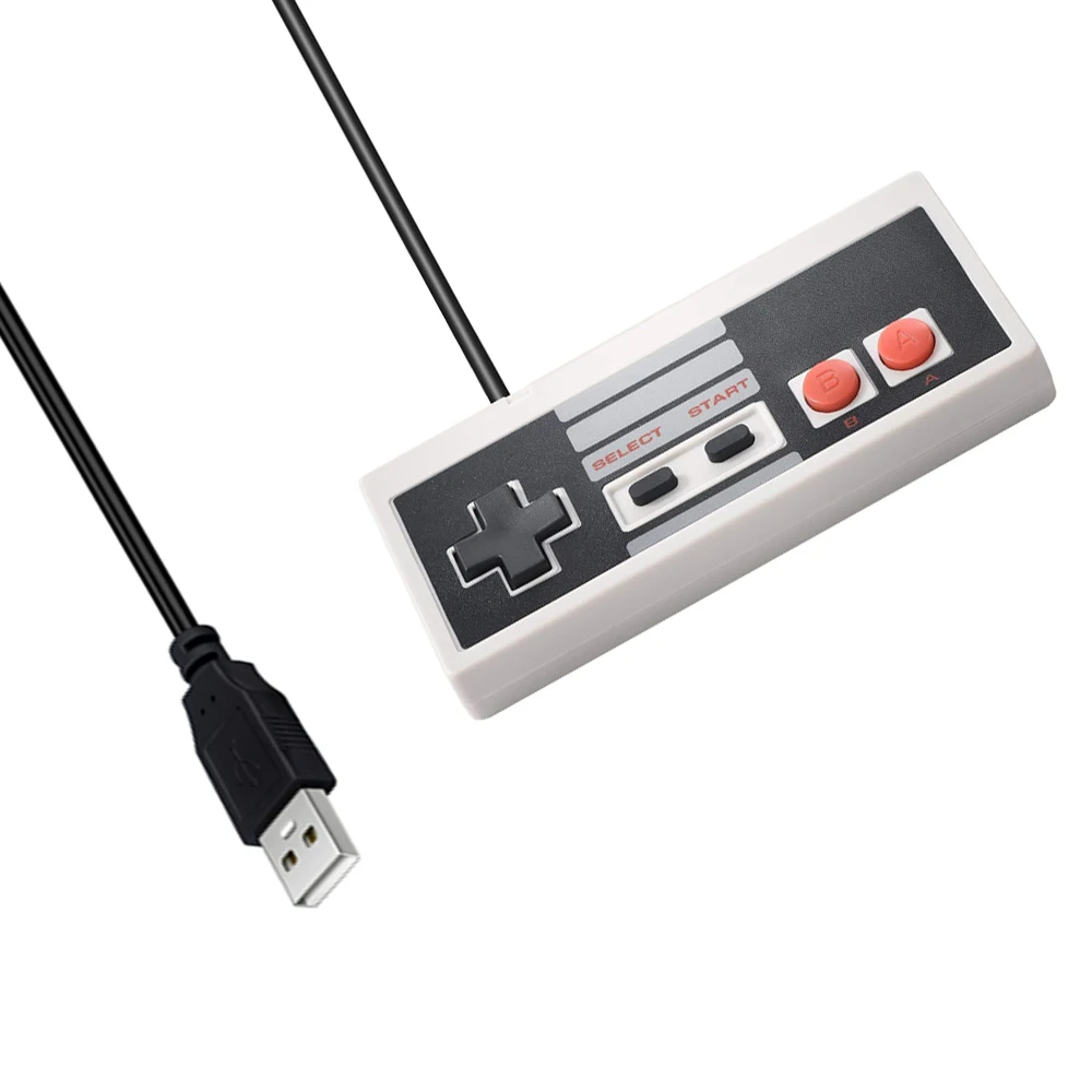  USB Ʈѷ  е PC/USB/NES ǻ   ڵ Ʈ USB NES Ʈѷ ̽ƽ Controle Manttee For NES