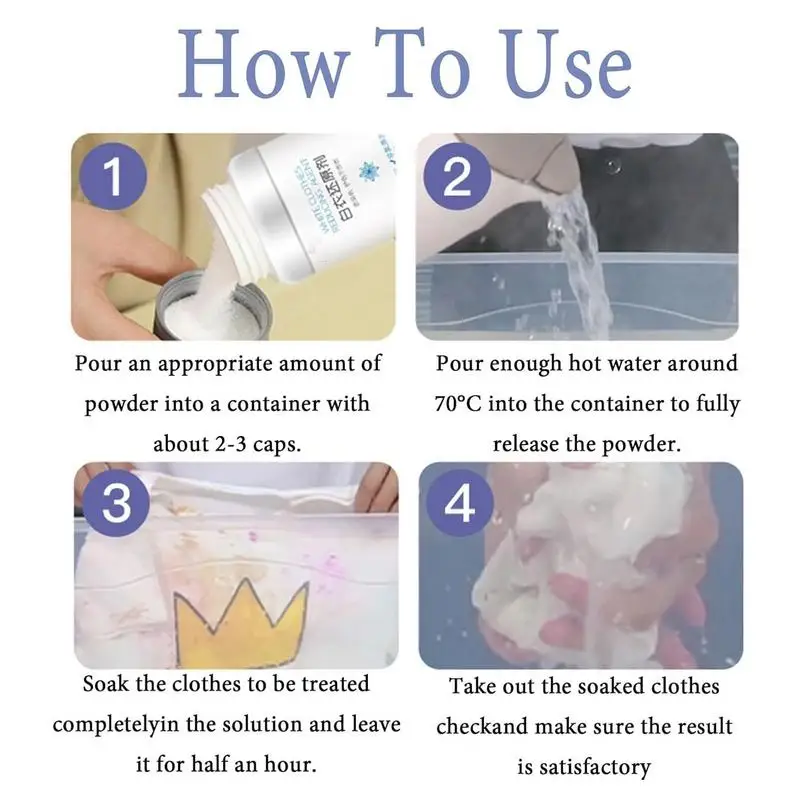 Household Clothing Reducing Agent natural Laundry Whitener Clothes stain Whitener Bleach removal Enzyme Boosters