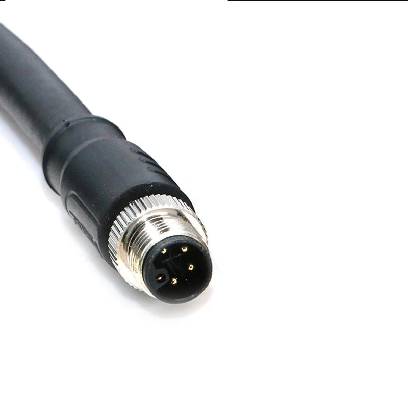 Cavo M12 Femmina 4 Poli IP67 Impermeabile - Connettore Aviazione Per Automazione Industriale (2M) - Foto 9