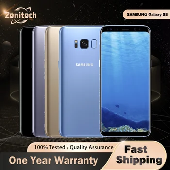 Samsung Galaxy S8 G950U G950F  Original Unlocked 4GB RAM 64GB ROM Single Sim Octa Core Android S8 Mobile phone