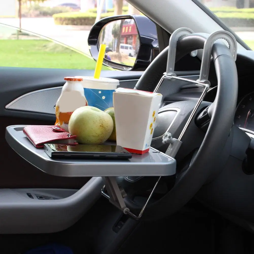Car Holder Car Desk Coffee Holder Universal Steering Wheel Phone Folding Laptop Computer Table Seat Auto Goods Tray car phone holder,car laptop desk,car backseat tray