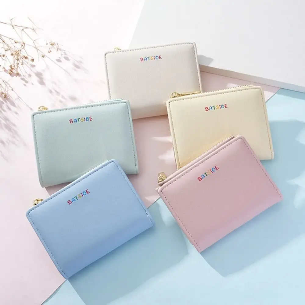 

Large Capacity Money Bag Fashion Korean PU Leather Coin Purse Multi Card Position Wallet Women