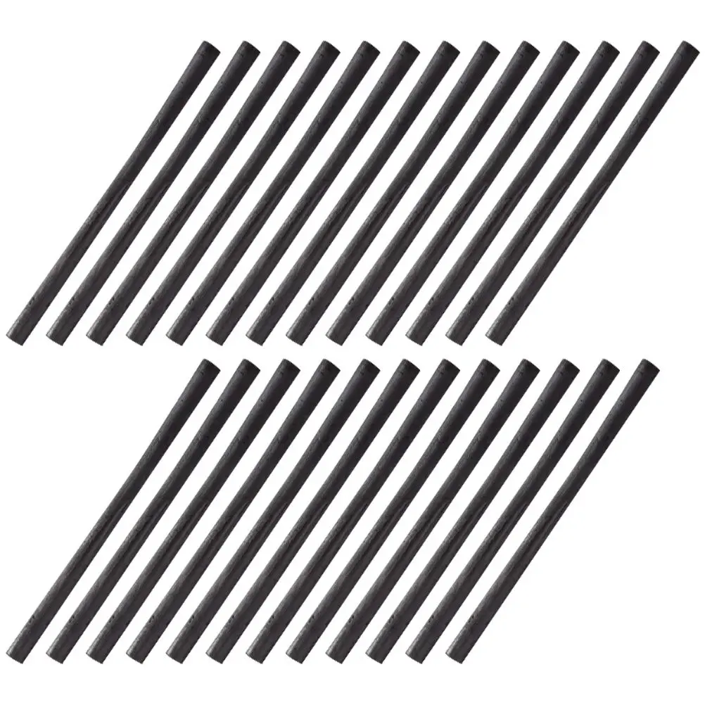 25pcs 스케치 숯바 그림 그리기용 버드나무 숯 자연선 그리기 미술 학생 초보자 예술가 용품 도구