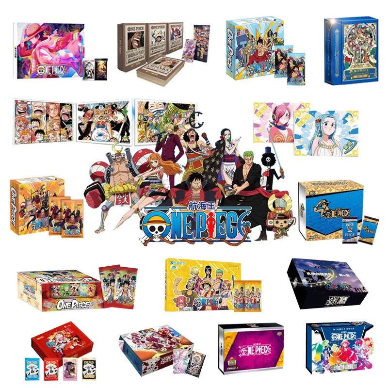 Commerci All'Ingrosso Rufy Collection Cards Manga Piece Book Box Set Giocattoli Originali Per Girl Trading Gift Cards Giochi Per Feste