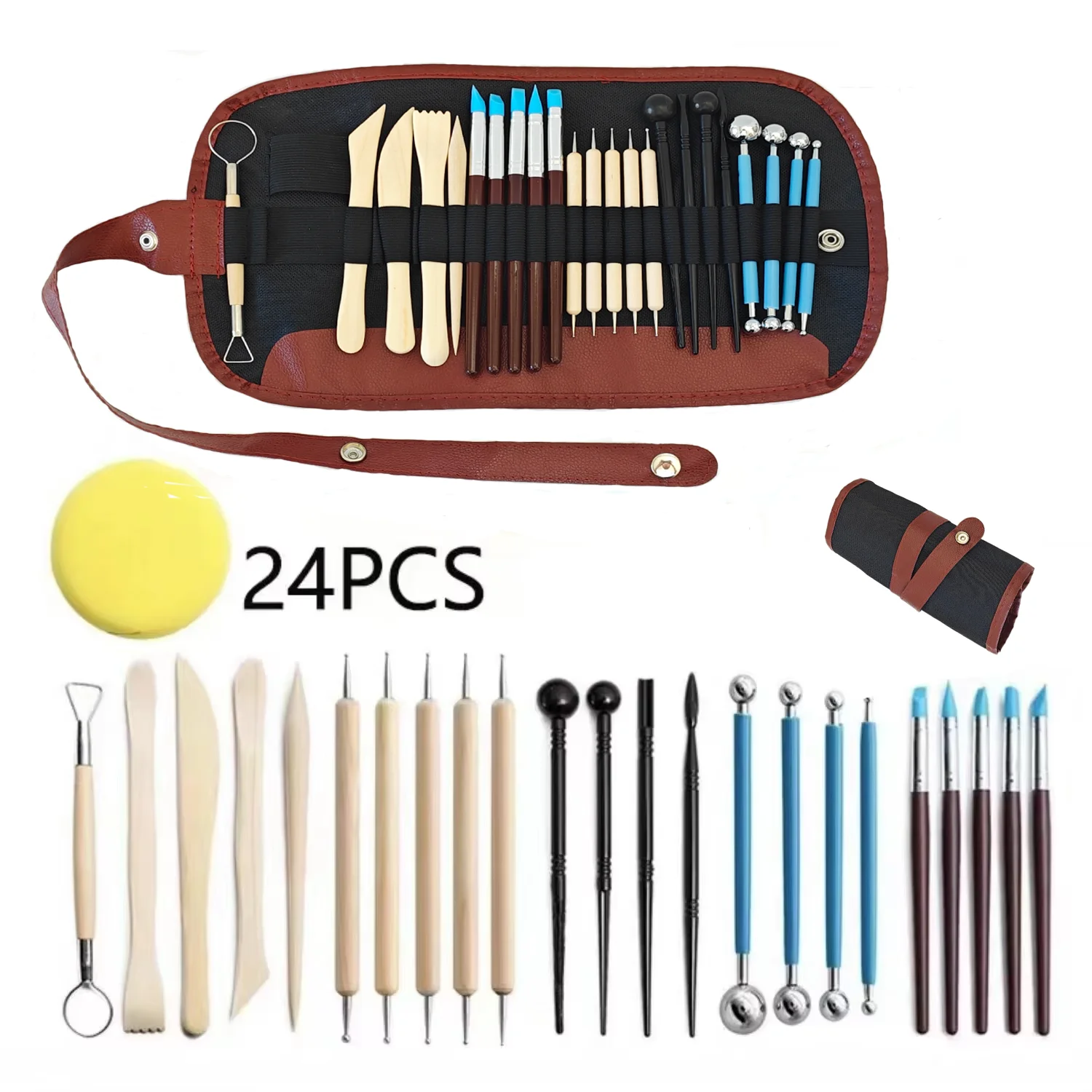 Pottery Clay Sculpting Tools Kit 2