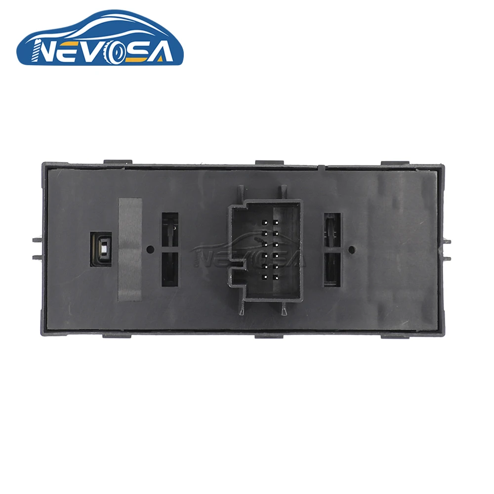 네포사 6V 1959857 A Skoda Fabia Rapid 2013 2015 드라이버 도어 마스터 창 제어 스위치 제어 버튼 5JB 959857 녹색불