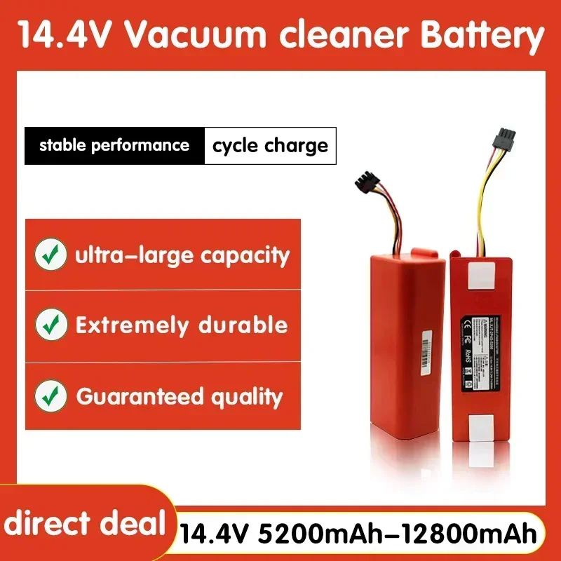Robot vacuum cleaner battery Original 14.4V Li-ion Battery for Xiaomi Robot Vacuum Cleaner