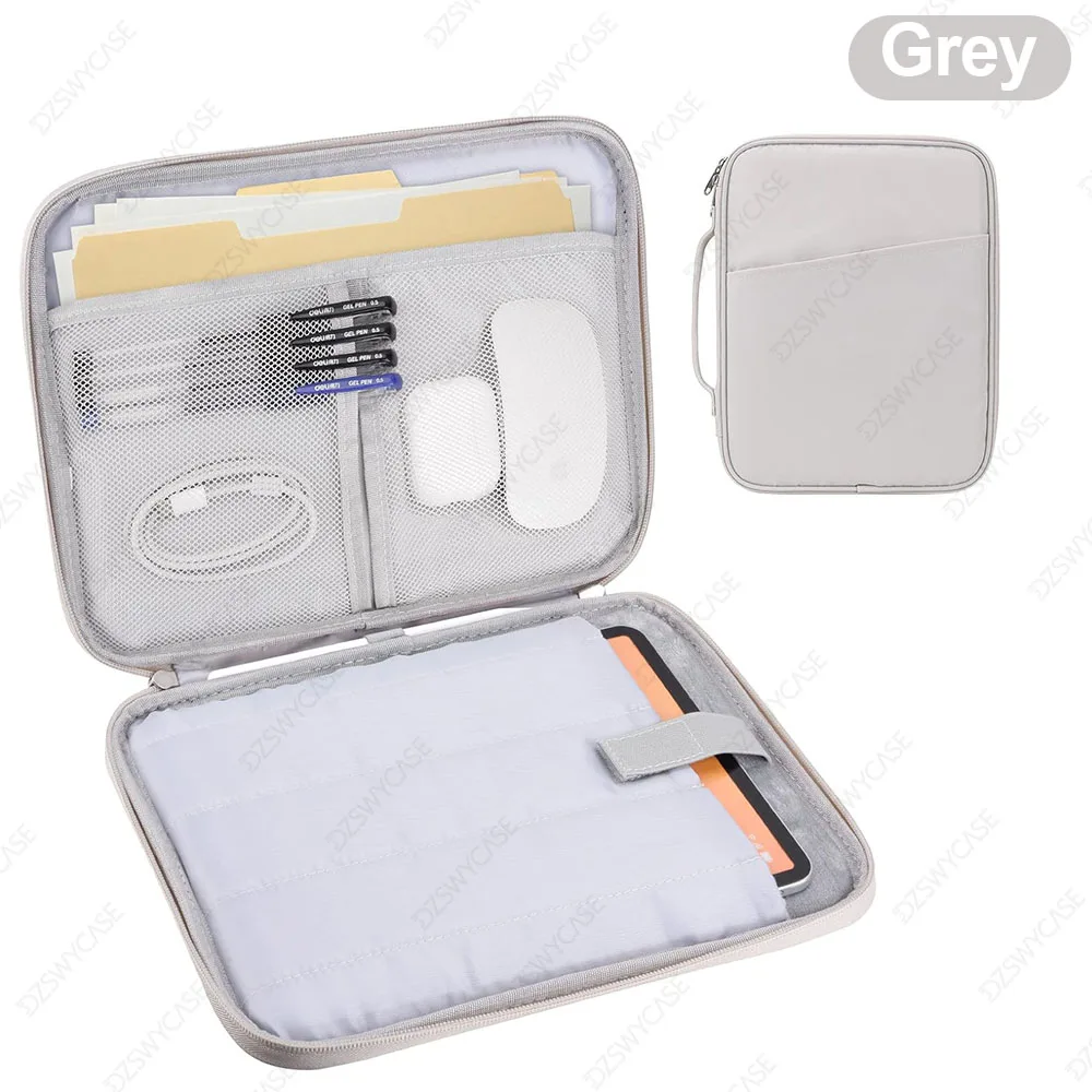 Padded Protective Tablet Sleeve with Pocket - Enhanced Carrying Case