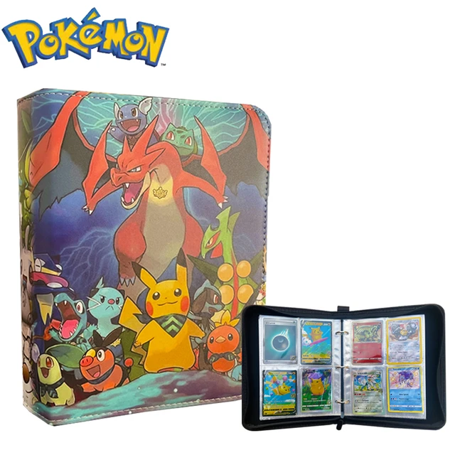 New Anime album cartas Pokemon Cartoon Vmax Vstar Storage Book