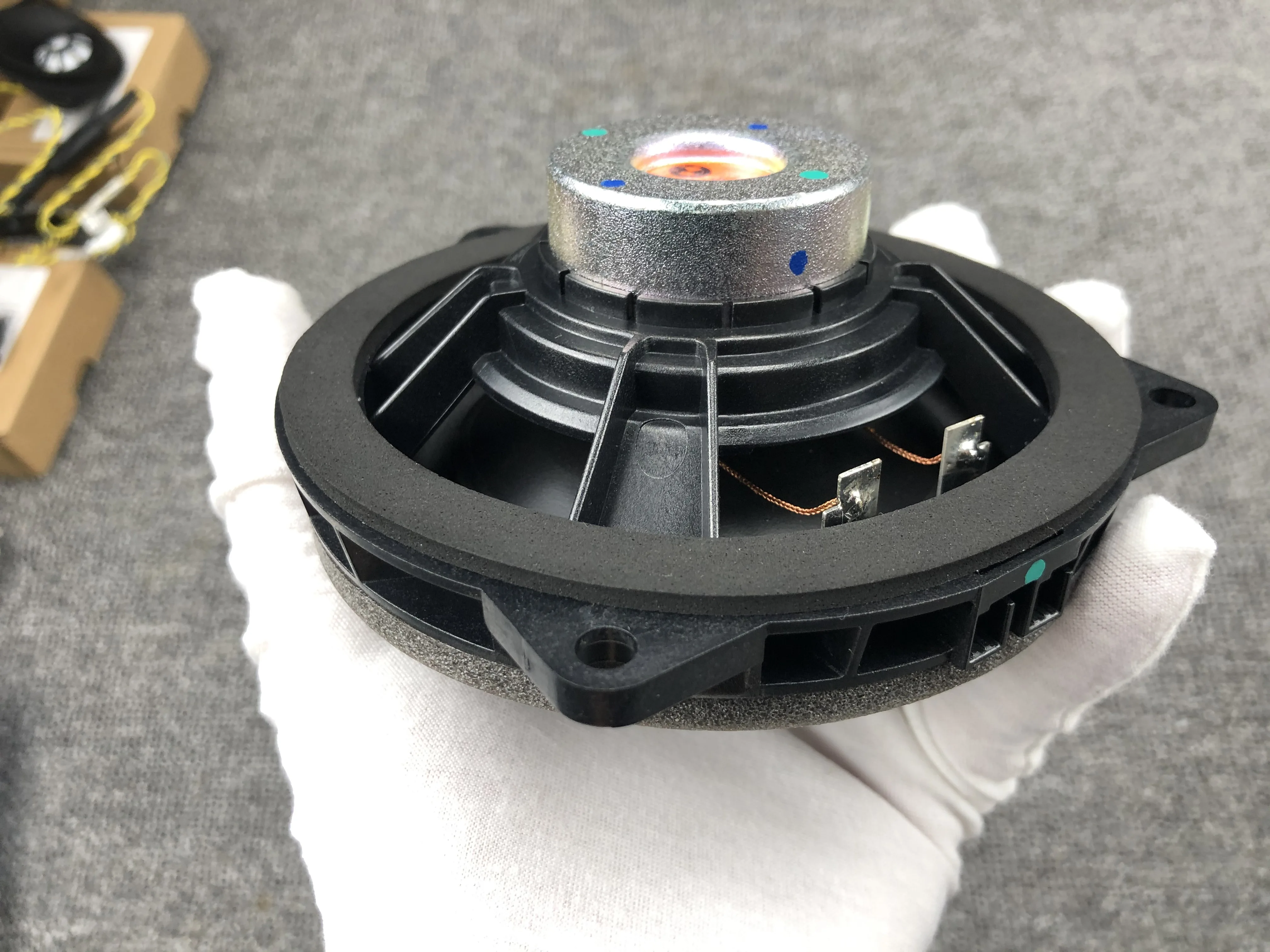 BMW G20 G30 G01 F30 F20 F48 F34 F23 3 시리즈 3GT X1 X2 차량용 4.5인치 도어 미드레인지 스피커 오디오 라우드스피커