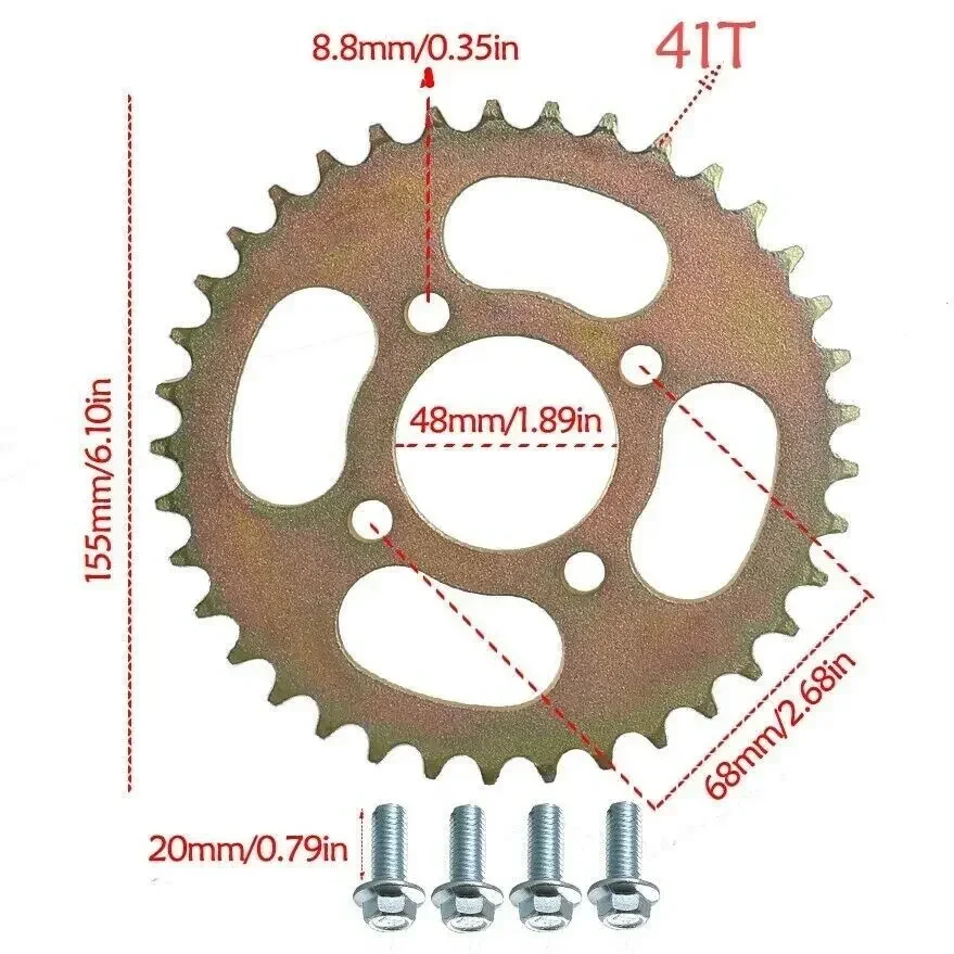 2x145/70-6 Tire with Rim Wheel+Disc Rotor Brake 28" 710mm Rear Axle Kit for GY6 125 150 200 CRF SSR Go kart ATV