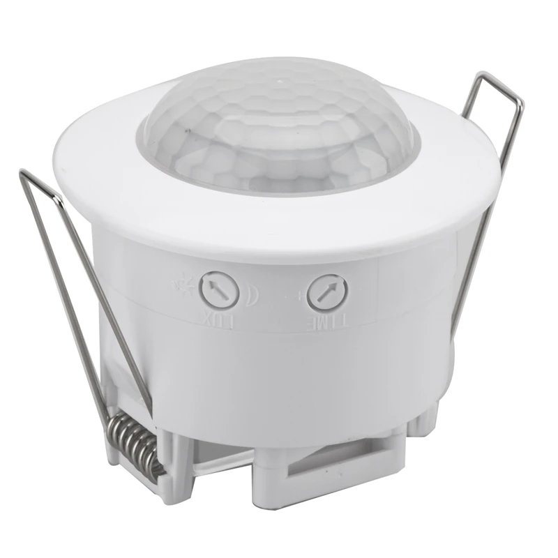 

Потолочный встраиваемый инфракрасный датчик движения PIR, регулируемый детектор для переключателя лампы в коридоре