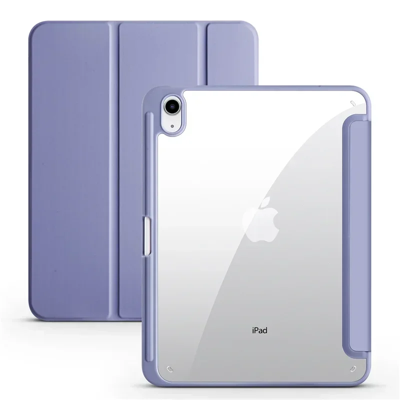Enhanced Product Title: 

Premium iPad Case with Pen Holder and Clear Trifold Acrylic Back