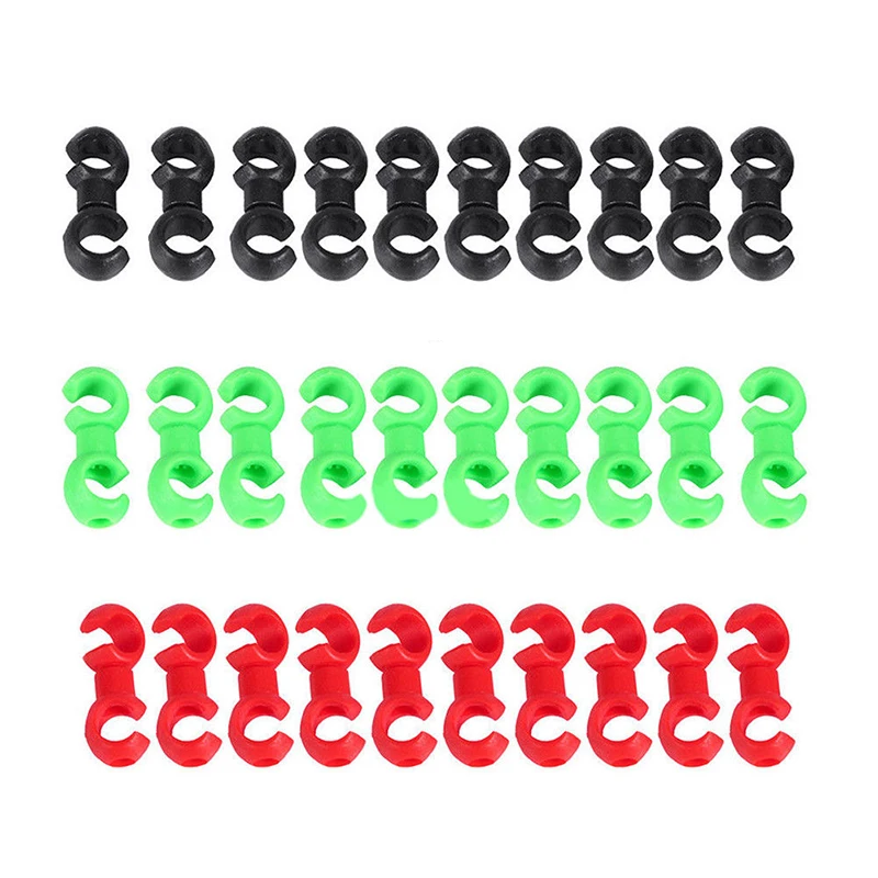 

10pcs Bike S Shaped Clips Plastic Hook Clips Rotating Bike Brake Gear Cross Cable Tidy Clip Tool For MTB Road Fixed Gear Bicycle