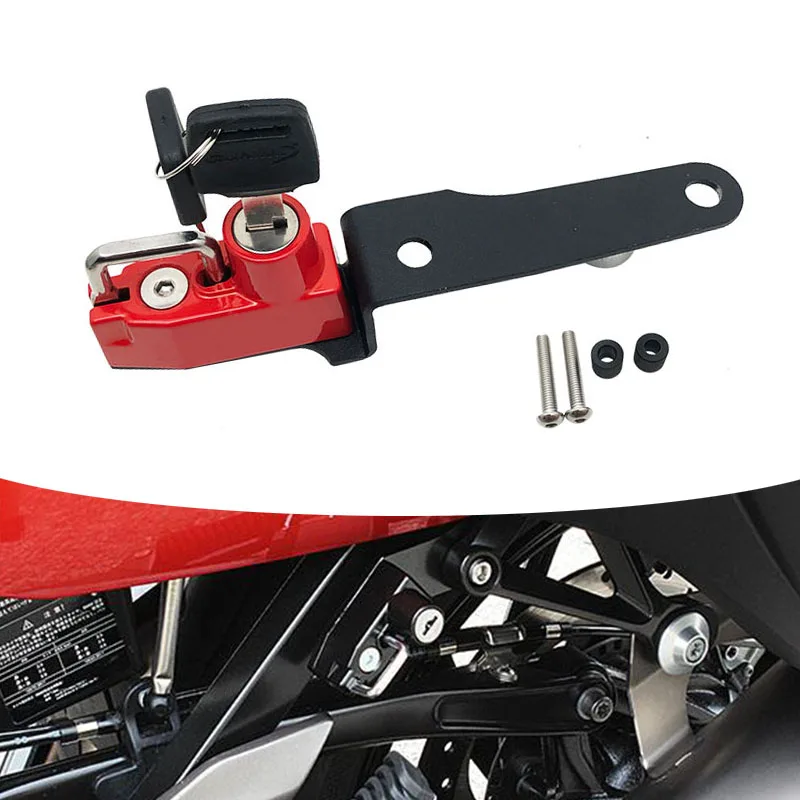 

K1600GT K1600GTL Helmet Lock Mount Hook Keys Aluminum Locking Password lock For BMW K 1600 GT K1600 GT 2011-2022 2019 2020 2021