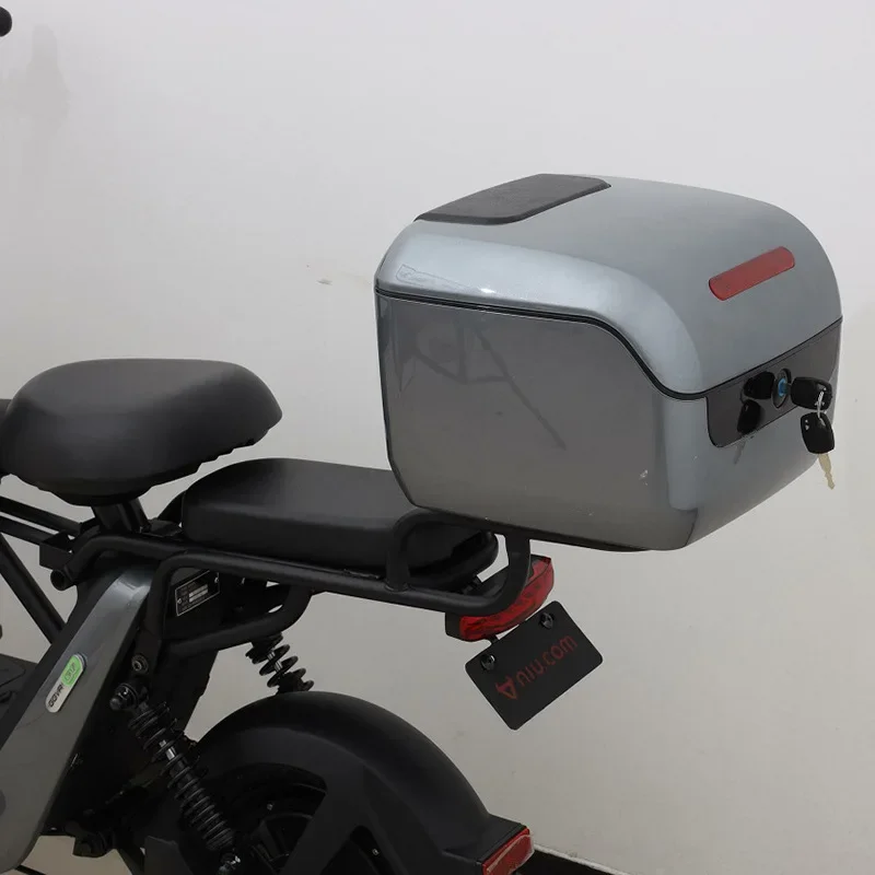 Motorcycle Storage Box, Electric Vehicle Trunk, Enlarged Tail Box, Motorcycle Rear Shelf Storage