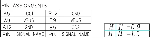 10 Stück/5 Stück USB TYPE-C Stecker 6PIN Vertikaler Aufkleber 6,8 mm 180 Grad Hochgeschwindigkeits-USB-3.1 3A Buchse Buchse Datenübertragung – Detail 4