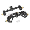 1/24 New Heavy Duty  Brass Metal Portal Front Rear Axle for 1:24 Axial SCX24 90081 C10 AXI00002 AXI0005 Upgrade Parts RC Car 2