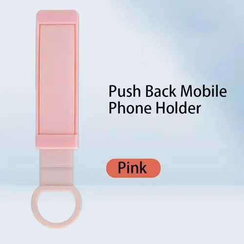 1pc Luxurious Universal Wrist Band Cell Phone Bracket Portable Finger Grip Mobile Phone Holder Sticked Socket Stand Strap - Image 10