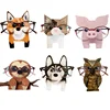 Creative Animal Glasses Rack Cute 3D Animal Wood Carvings Sunglass Display Rack Shelf Eyeglasses Show Stand Jewelry Ornaments 1