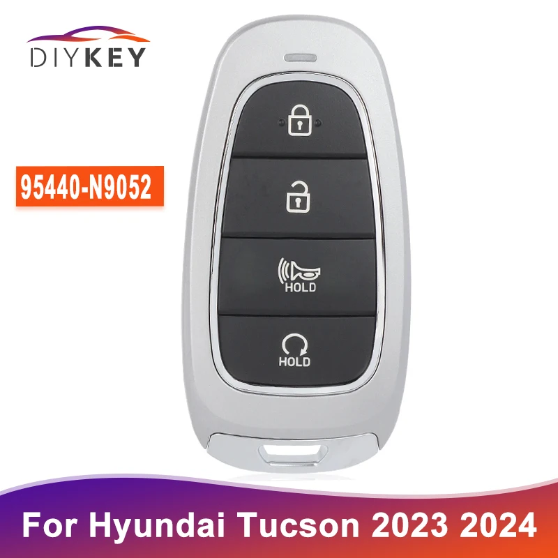 DIYKEY 4 Buttons 95440-N9052 TQ8-FOB-4F26 For Hyundai Tucson Smart Key Remote 433MHz ID47 Chip Fob