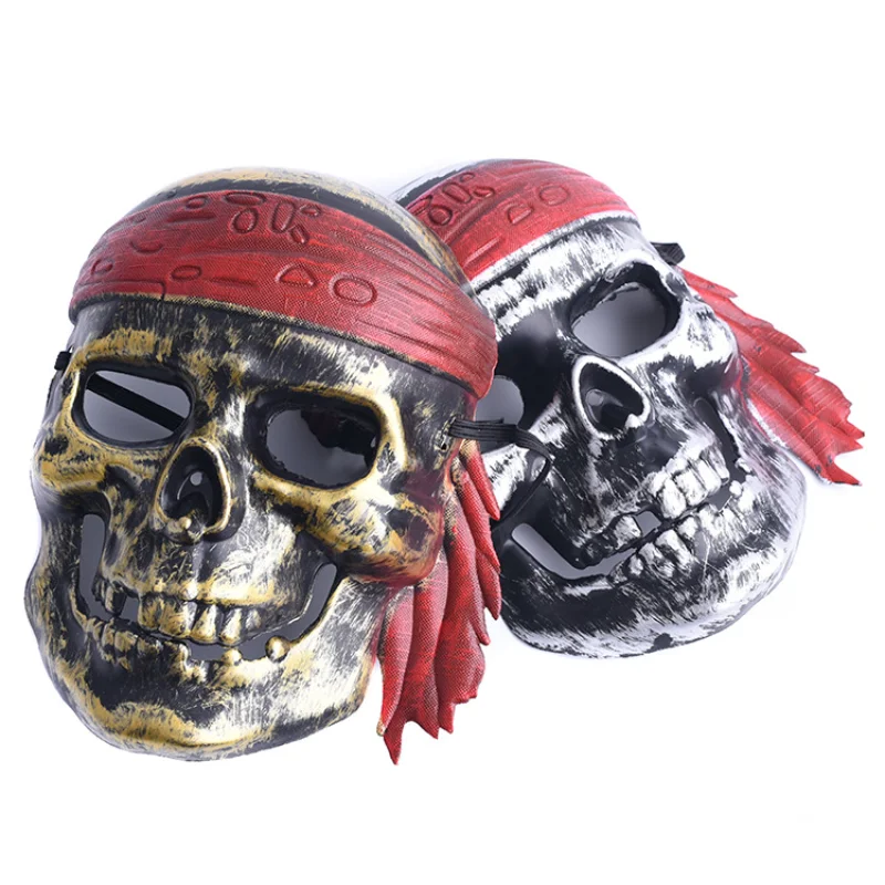 

Children Adult Pirate Hat Eye Mask Cosplay Costume Cap Halloween Masquerade Party Performance Pirate Captain Hat Photo Props