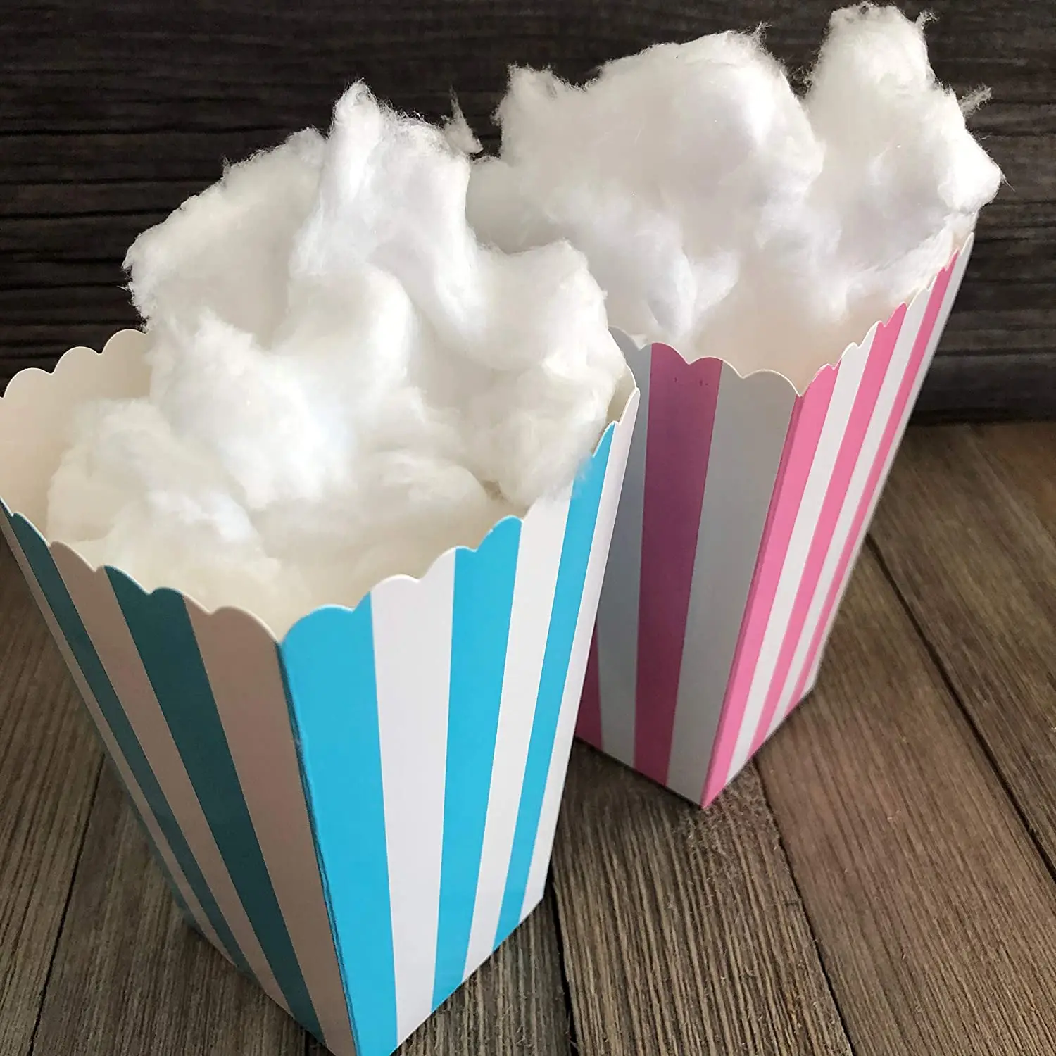 12 Teile/los Popcorn Box/Tasse Solide Rosa Thema Party Dekoration Für kinder Alles Gute Zum Geburtstag Weihnachten Hochzeit Party Baby Dusche liefert – Detail 4