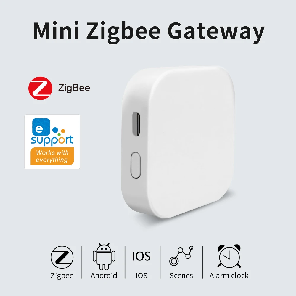 eWelink Zigbee 게이트웨이 허브 미니 스마트 브리지 가전 제품 원격 컨트롤러 자동화 장치 작업 Alexa Google Assistant