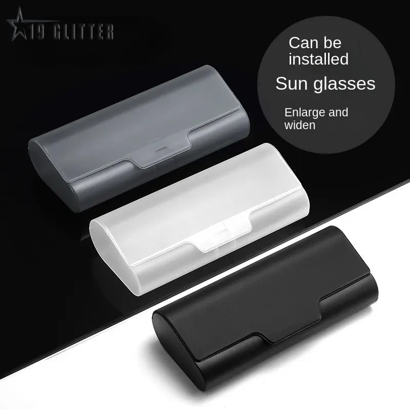 Translucent Plastic Glasses Case Simple Shell Ultralight Glasses Case  Glasses Storage Box Glasses Accessories - AliExpress