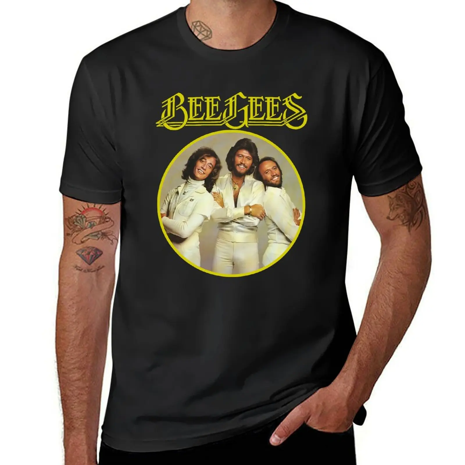 The Bee Gees T-Shirt summer clothes oversizeds blacks designer t shirt men