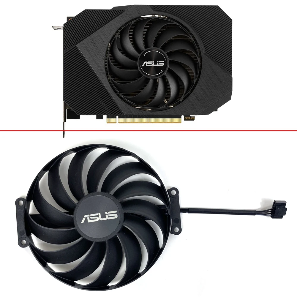 Raffreddamento 95Mm Muslimate Dc12V 0.45A 6Pin Ventola Grafica Per Asus Phoenix Nvidia Geforce Rtx 3050 3060 Ventole Per Schede Grafiche Da Gioco