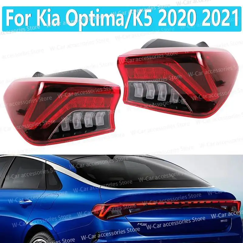 Rear LED Tail Light For Kia Optima K5 2020 2021 Turn Signal Light Stop Brake Lamp Driving Lamp 92401 L6000 Car Accessories