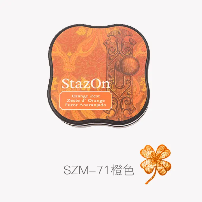 1pc Japan Tsukineko Stazon Fast Dry Oil Based Ink Pad DIY Planner  Scrapbooking Silicone Stamp Greeting