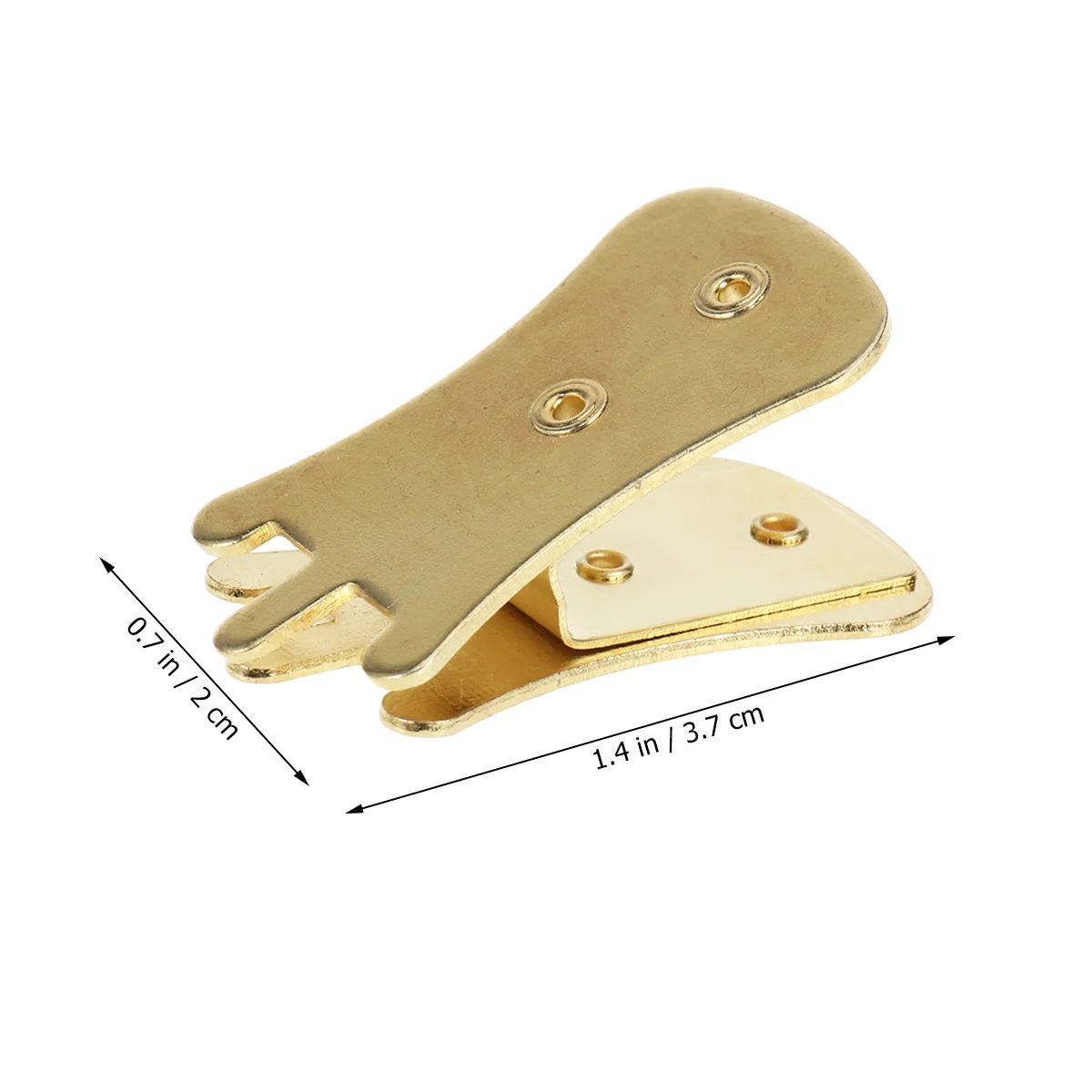 BY03 Erhu Mute Fiddle Mute Professional Erhu Fittings Sourdine Tools (Golden) erhu accessories erhu practice mute