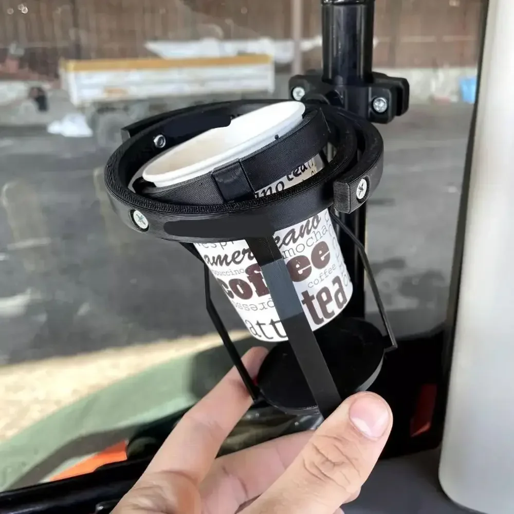 Gyroscopic Cup Holder Self Leveling Adjustable Clip 3D Motorcycle Drink Holder Multifunctional Cup Clamp 1-4PCS
